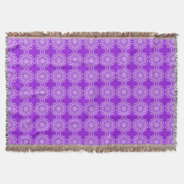 Amethyst Mandala Filt (Framsidan)