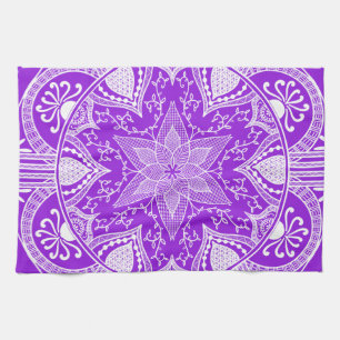 Amethyst Mandala Kökshandduk