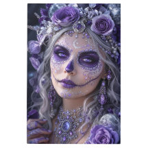 Amethyst Moon Calavera – Lila Alla själars dag