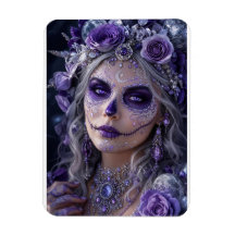 Amethyst Moon Calavera – Lila Alla själars dag