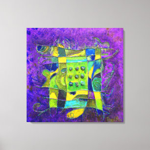 "Amethyst Open" av Paul Buică Canvastryck