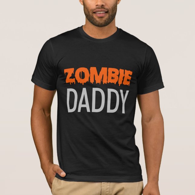 Amethyst Raine Designer Zombie Pappa Shirt T (Framsida)