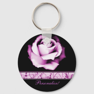 Amethyst rosa Keychain Nyckelring