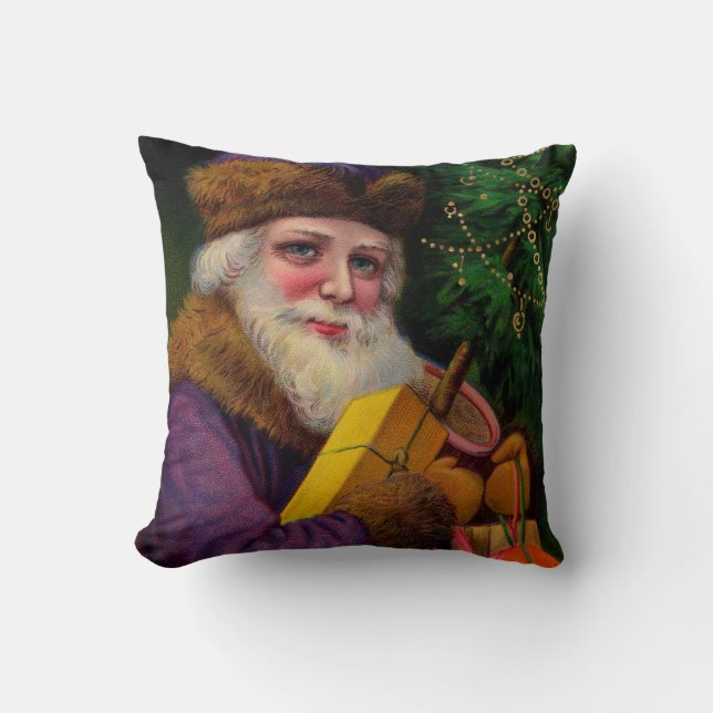 Amethyst Santa Dekorativ kudde (Framsida)