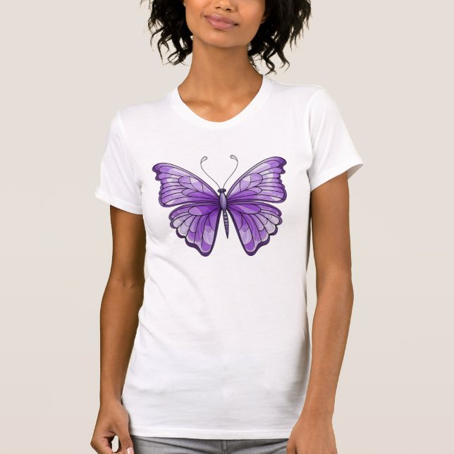 Amethyst Vingar T Shirt (Framsida)