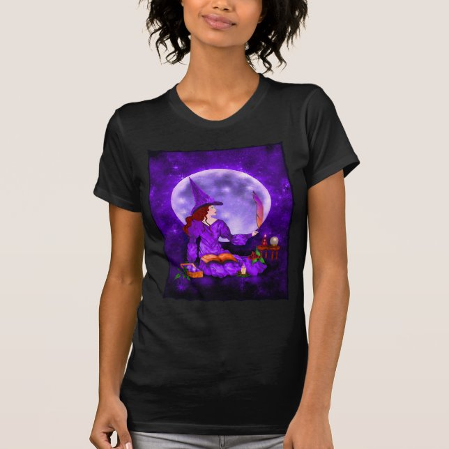 Amethyst Witch T-Shirt (Framsida)