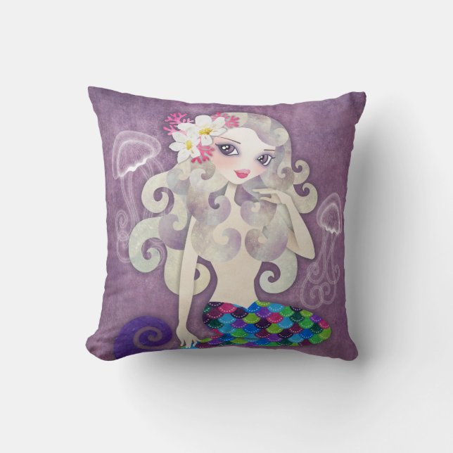 Amethyste Mermaid American MoJo Kudde (Framsida)