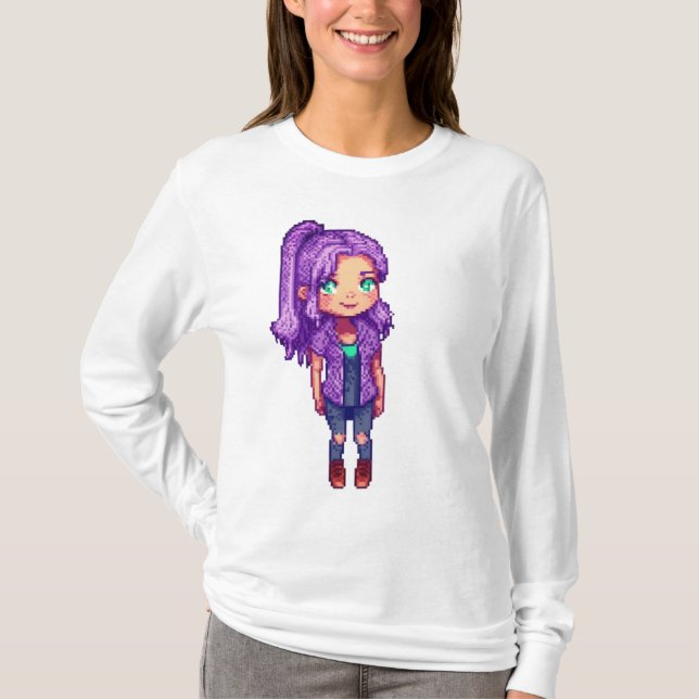 Ametist Vandrerska T Shirt (Framsida)