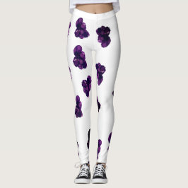 Ametyst Crystal Stone Anpassningsbar Leggings