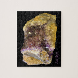 Ametyst Crystals Minerals Natur Fotografi Pussel