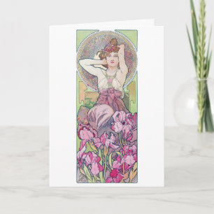 Ametyst (fyra judier), Alphonse Mucha Kort