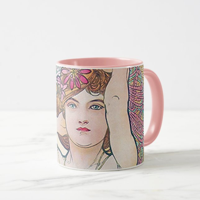 Ametyst (fyra judier), Alphonse Mucha Mugg (Framsida höger)