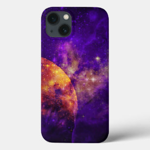 Ametyst Himlar, Golden Planet n Nebula iPad Case