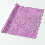 Ametyst Lavender Lila Glass Metallisk Abstrakt Presentpapper<br><div class="desc">contemporary för avstötningsavstötning av florenceK-lyxprodukt</div>