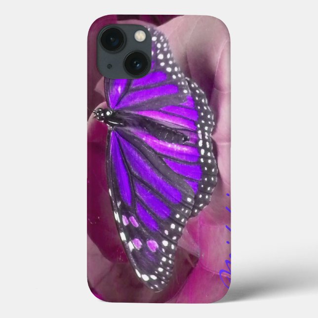Ametyst Lila Monarch Butterfly iPad-fall (Baksida)