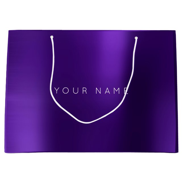 Ametyst Lila White Plum Minimal Faval Gift Star (Framsidan)