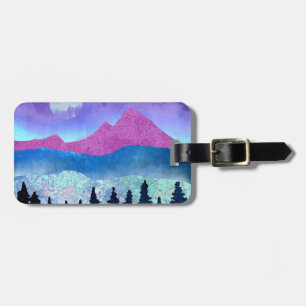 Ametyst Mist Mountains Bagagebricka