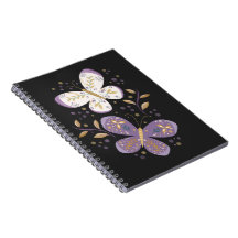 Ametyst och Guld Butterflies