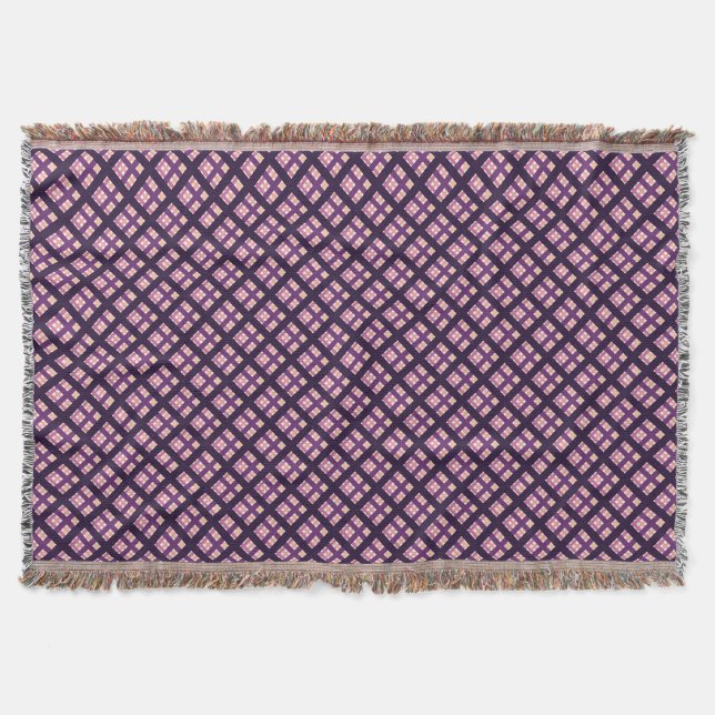 Ametyst Peach Rosa Lila Lilac Rand Play Mysfilt (Framsidan)