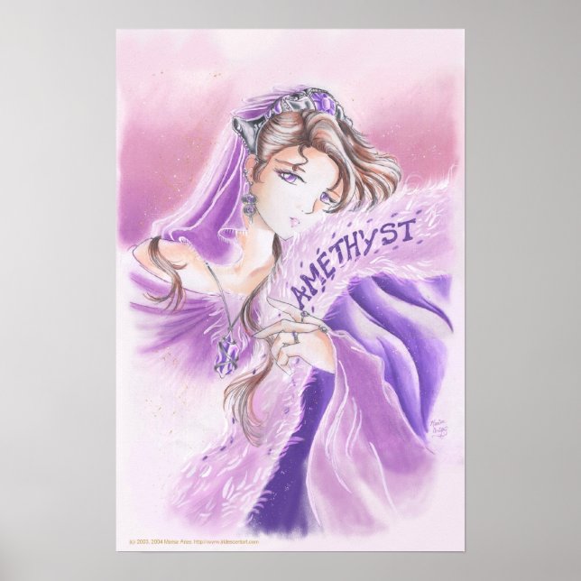Ametyst Poster (Framsidan)