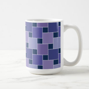 Ametyst-rutor Kaffemugg