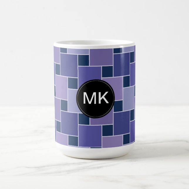 Ametyst-rutor Kaffemugg (Center)
