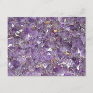 Ametyst Sparkles Vykort