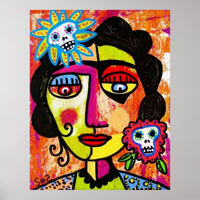 Ametyst Sugar Sull Frida av SilberZweigArts Poster (Framsidan)