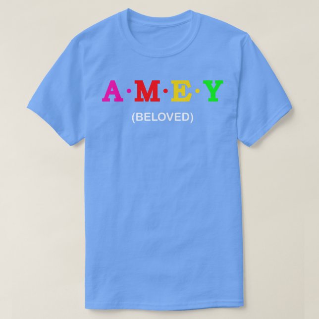 Amey Beloved T Shirt (Design framsida)