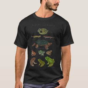 Amfibianer och Reptiles Classic TShirt T Shirt
