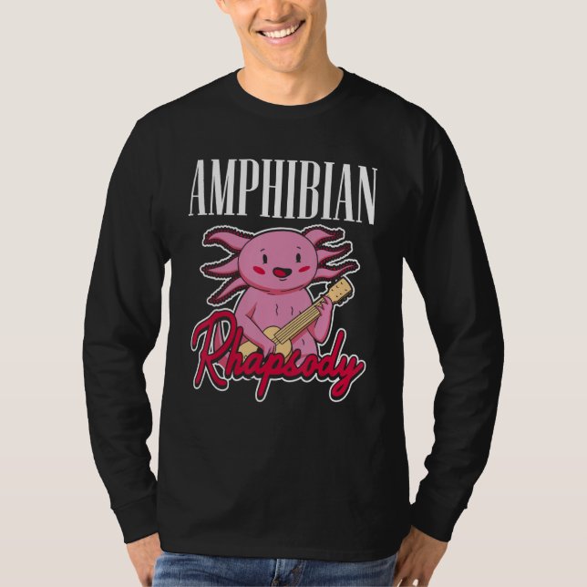 Amfibie Rhapsody Amfibier T Shirt (Framsida)