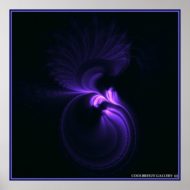 AMFITRITE OCH DOLFIN POSTER (Framsidan)