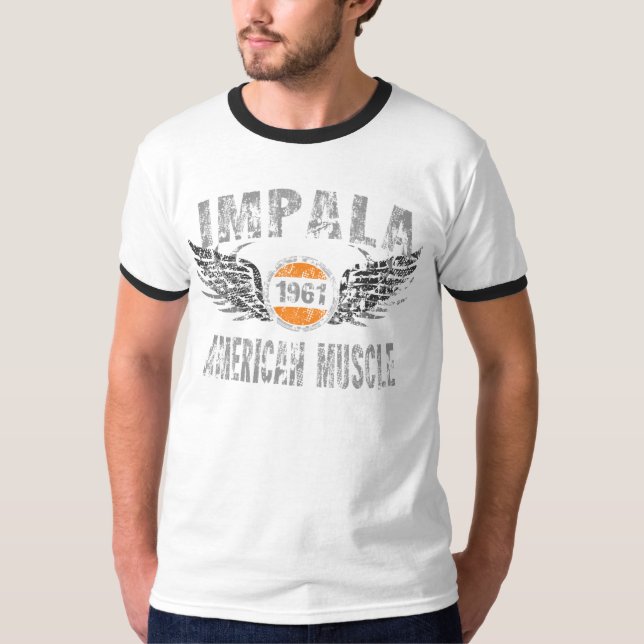 amgrfx - ImpalaT-tröja 1961 T-shirt (Framsida)