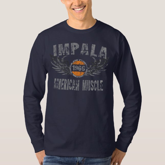 amgrfx - ImpalaT-tröja 1966 T Shirt (Framsida)