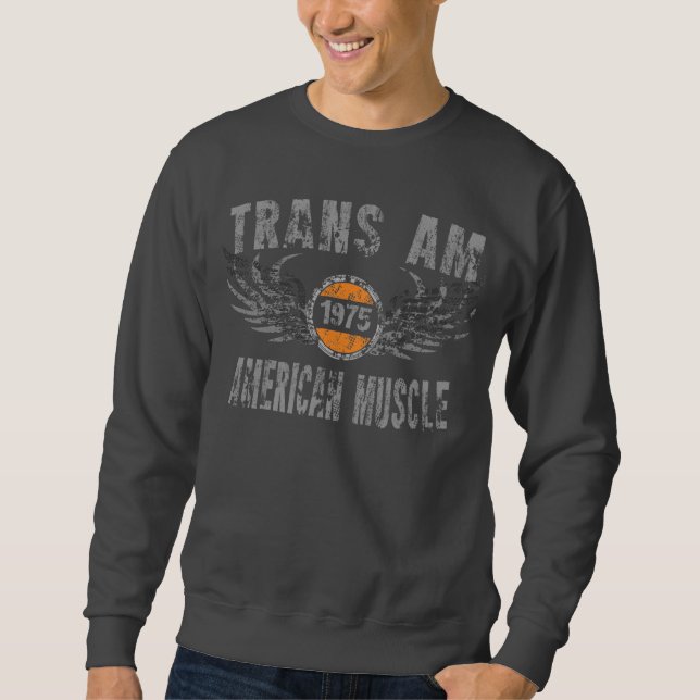 amgrfx - skjorta 1975 för trans.-förmiddag T Sweatshirt (Framsida)