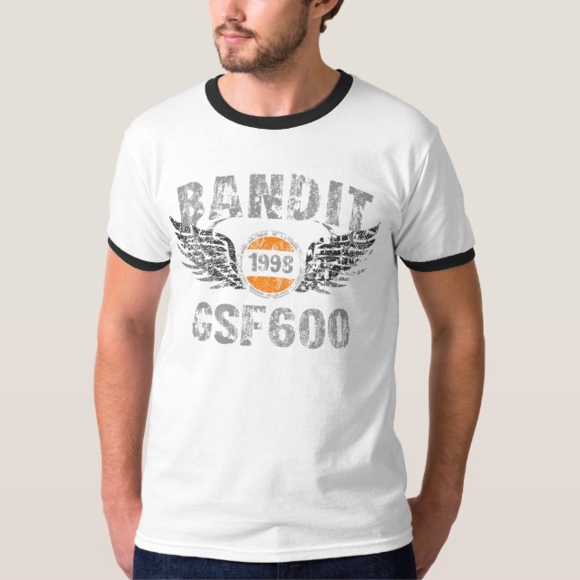 amgrfx - T-tröja 1998 för bandit GSF600 Tee (Framsida)