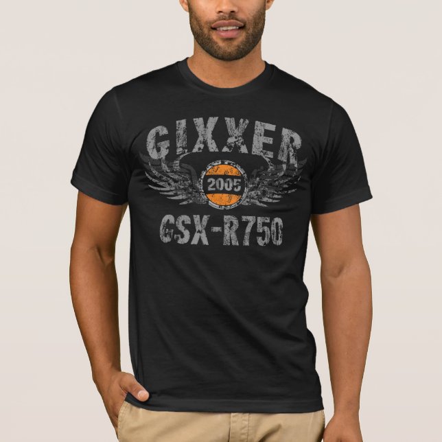 amgrfx - T-tröja 2005 GSX-R750 Tee (Framsida)