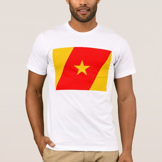 Amhara People Flagga T-shirt (Framsida)