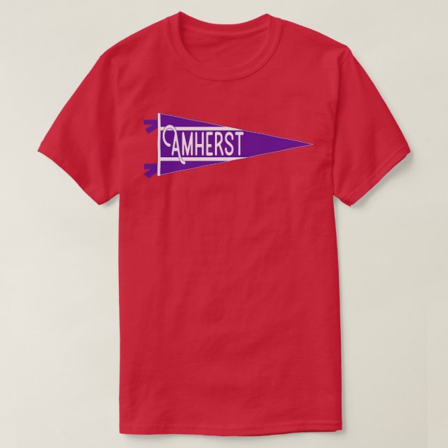 Amherst Pennant T Shirt (Design framsida)