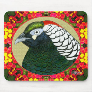 Amherst Pheasant and Flowers Musmatta