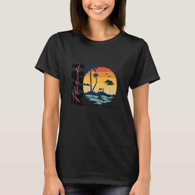 AMI Degrees of Paradise Anna Maria Island Florida T Shirt (Framsida)