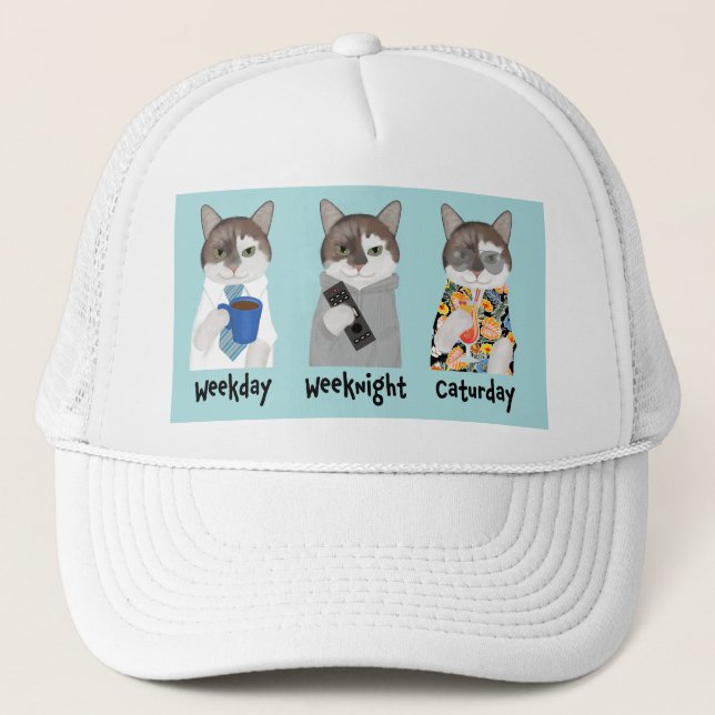 Ami Office Cat Hat Keps (Framsida)