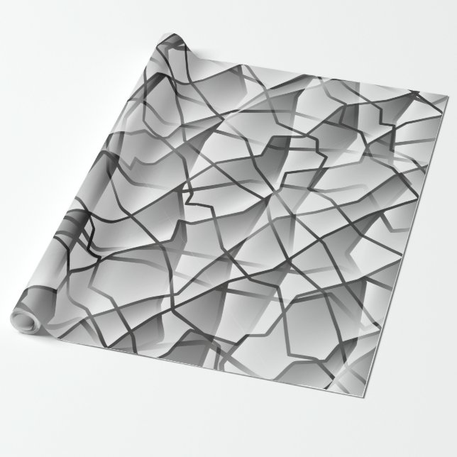 Amiable Monochrome Geometric Mesh Effect Presentpapper (Utrullad)