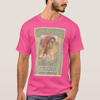 Amica Vintage Opera Poster T Shirt