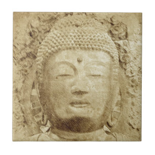 Amida Buddha Kakelplatta