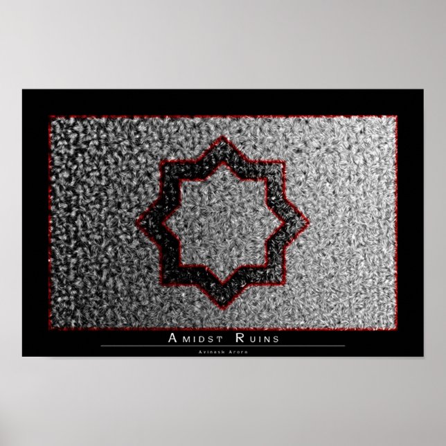 Amidst Ruins Poster (Framsidan)