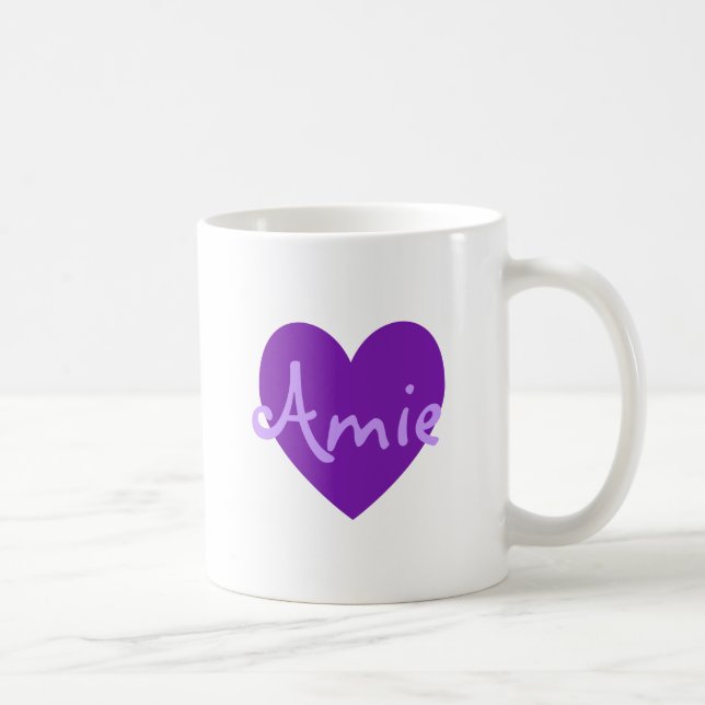 Amie i Lila Kaffemugg (Höger)