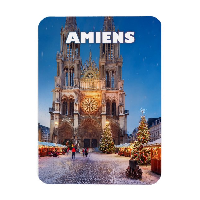 Amiens Christmas Wonder Magnet (Vertikal)