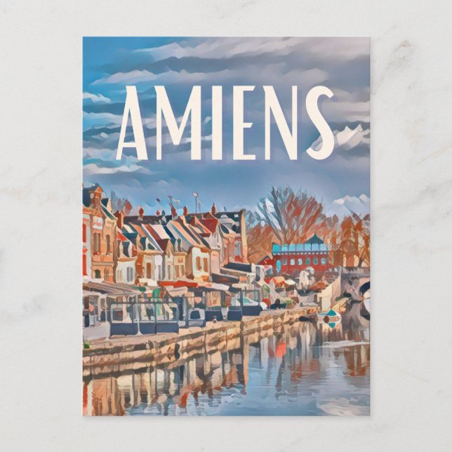 Amiens Photo Vintage  Vykort (Framsida)