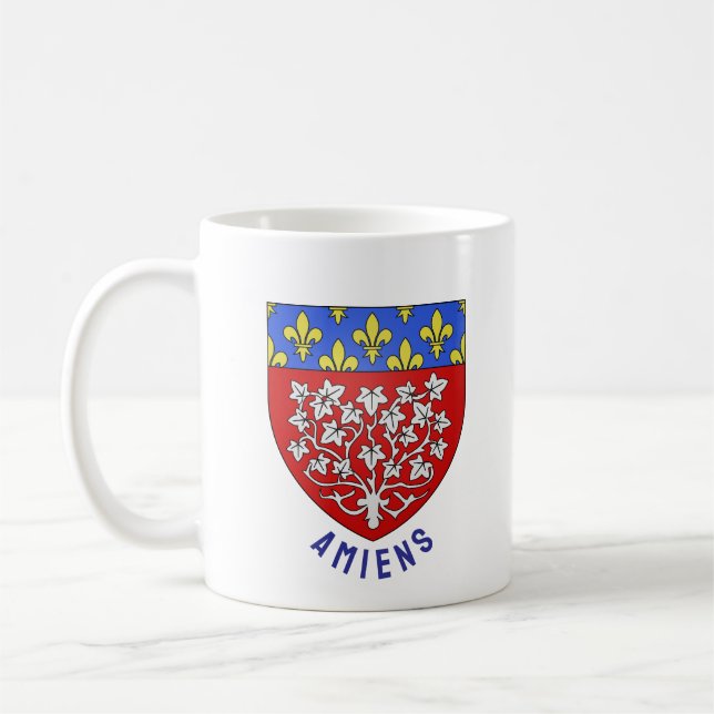 Amiens stadsvapen, Frankrike Kaffemugg (Vänster)